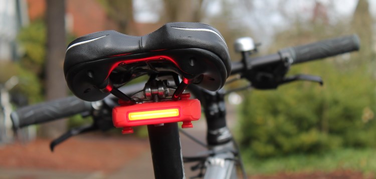 saddle bike light