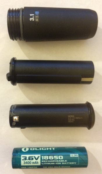 Different types of batteries for bike lights