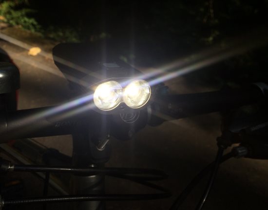 Linterna Led Para Bicicleta Fenix Bc30 1800 Lumens 170mts.