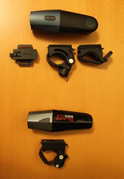 Lars Rover mounts compared to Planet Bike Blaze XLR